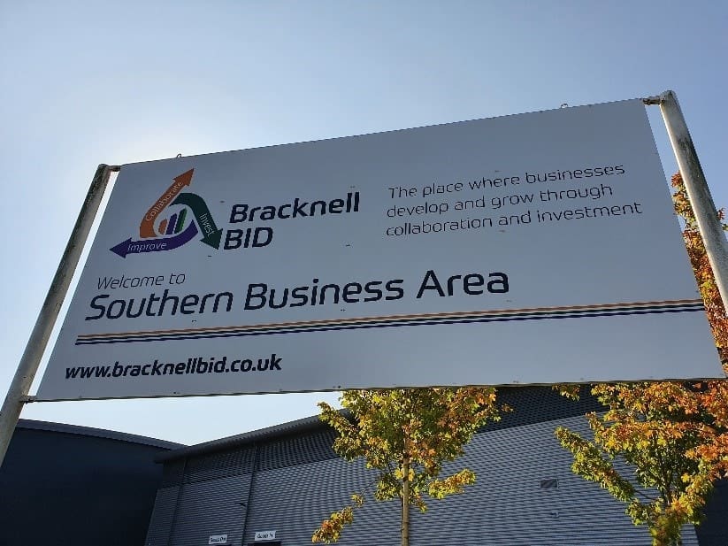 Bracknell BID Sign