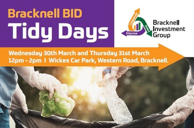 Bracknell BID Tidy Days header