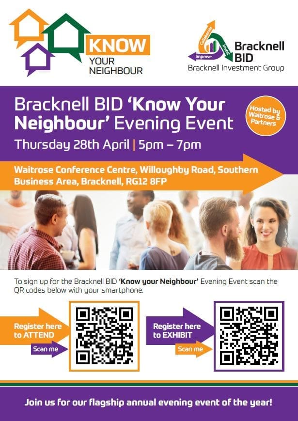 know your neighbour flyer front